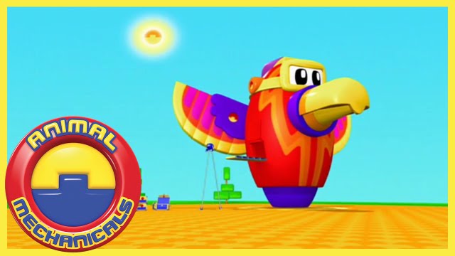 Animal Mechanicals: Mechana Hawk Rocket Island (Season 3, Episode 12)