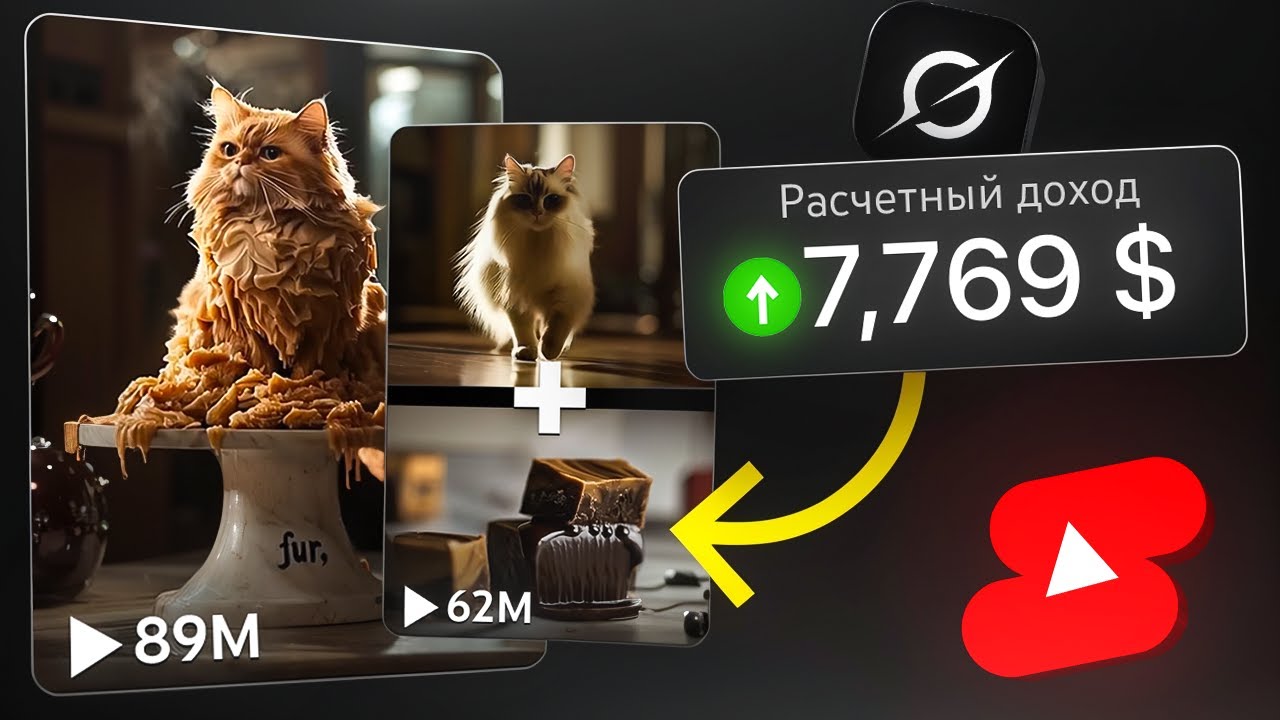 Просто Скопируй эту SHORTS Нишу для Монетизации в Grok + Whisk. Урок по Нише!!!