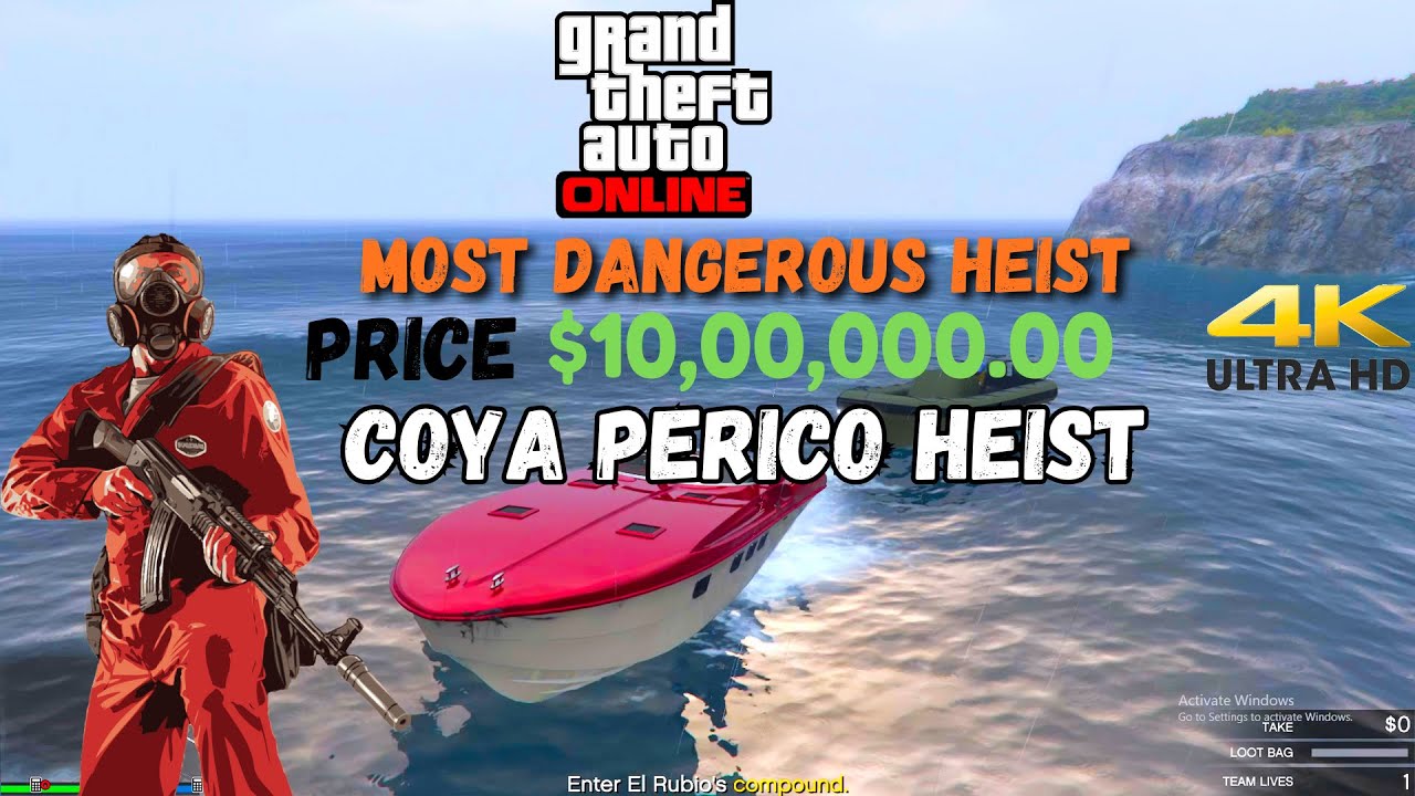MOST DANGEROUS HEIST | COYA PERICO HEIST