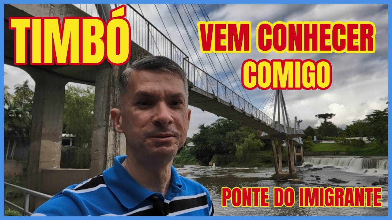 VEM CONHECER A PONTE DO IMIGRANTE - O PONTO TURISTICO MAIS CONHECIDO DA CIDADE