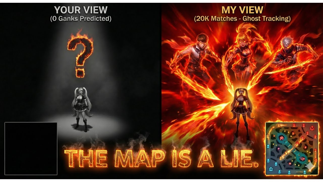 You Don't Need Vision, You Need The 'Ghost Tracking' Method (20k Matches)
