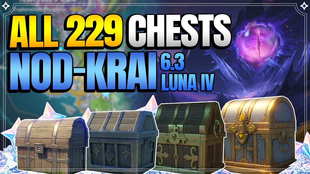 ALL Chest Locations in Nod-Krai 6.3 Luna 4 | In Depth Follow Along |【Genshin Impact】