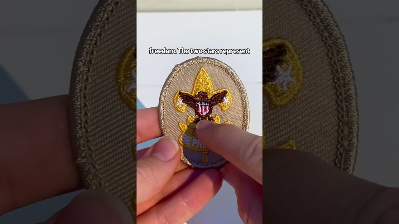 Parts of the First Class Scout Badge