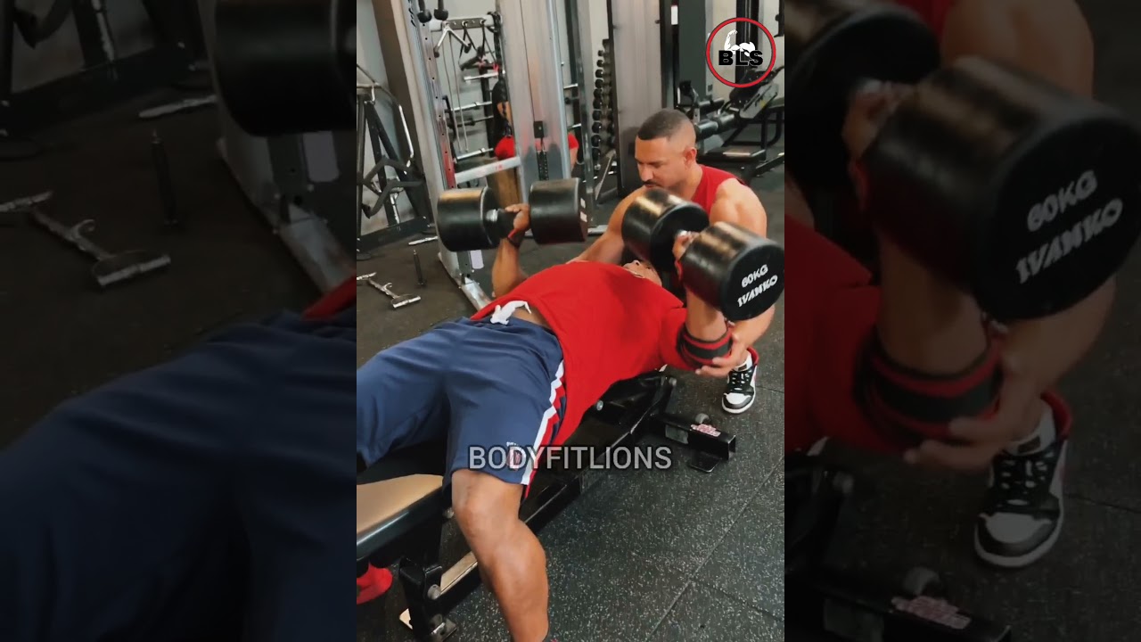 RUDEBOY TREINANDO PEITO COM PARCEIRO DA INTEGRAL M&Eacute;DICA | BODYFITLIONS