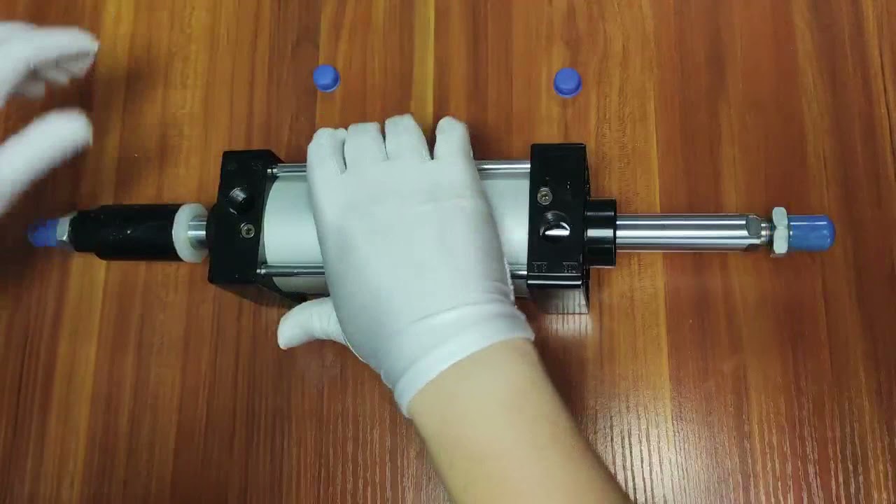 SCJ Double Shaft Adjustable Pneumatic Air Cylinder