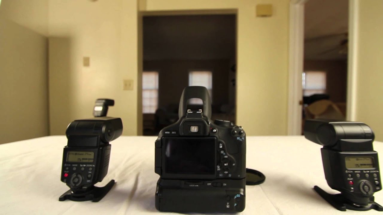 How To Use The T3I Wireless Flash Settings
