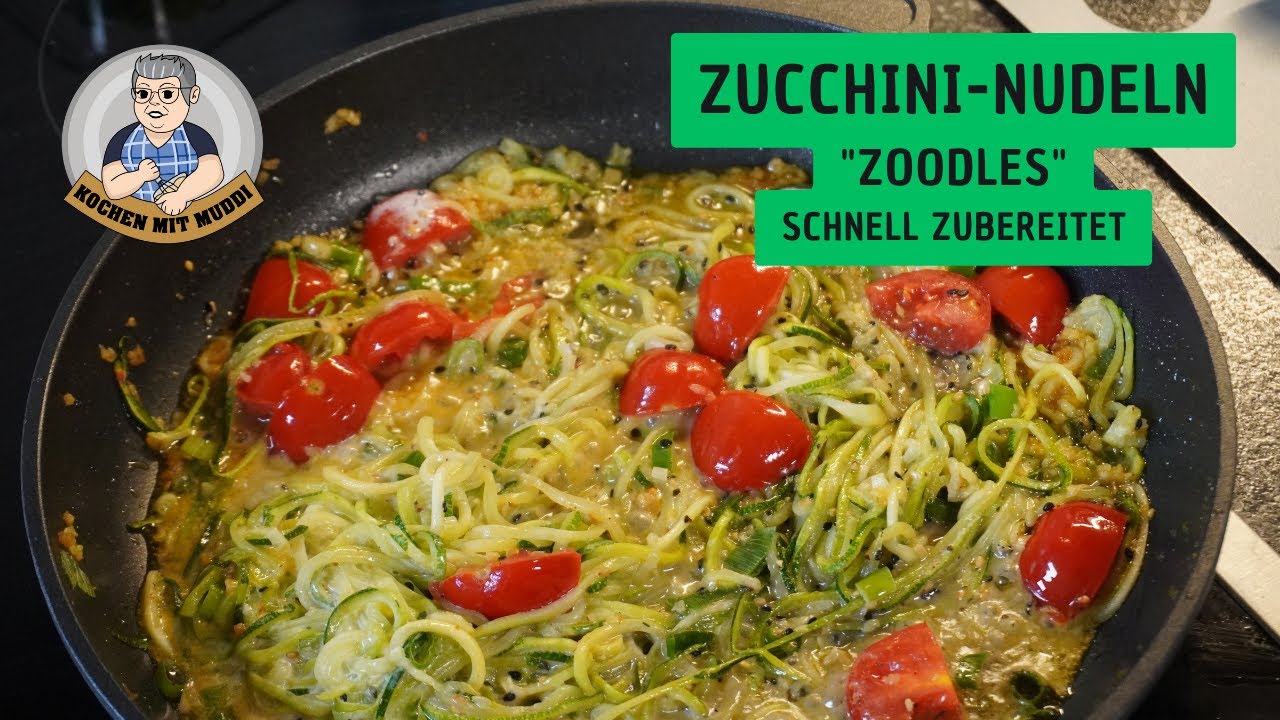 Zucchini - Nudeln 