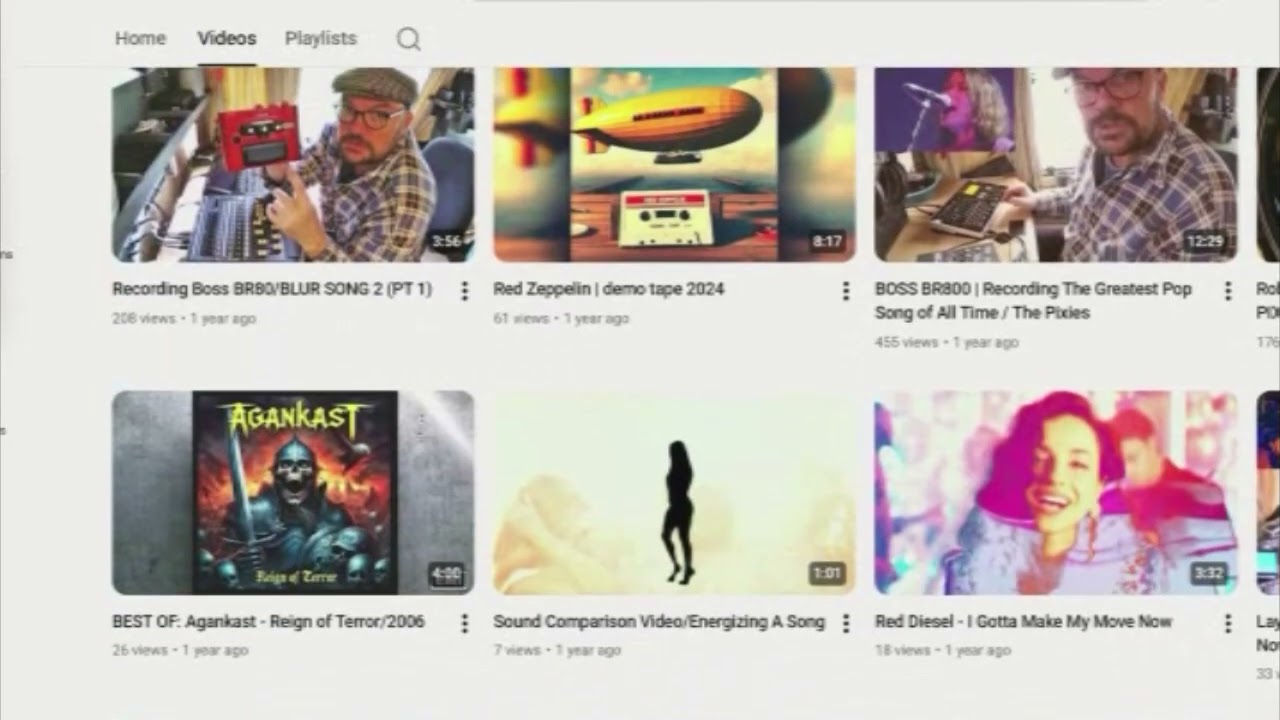 My Other Music Channels / Rob Redhead Archives 