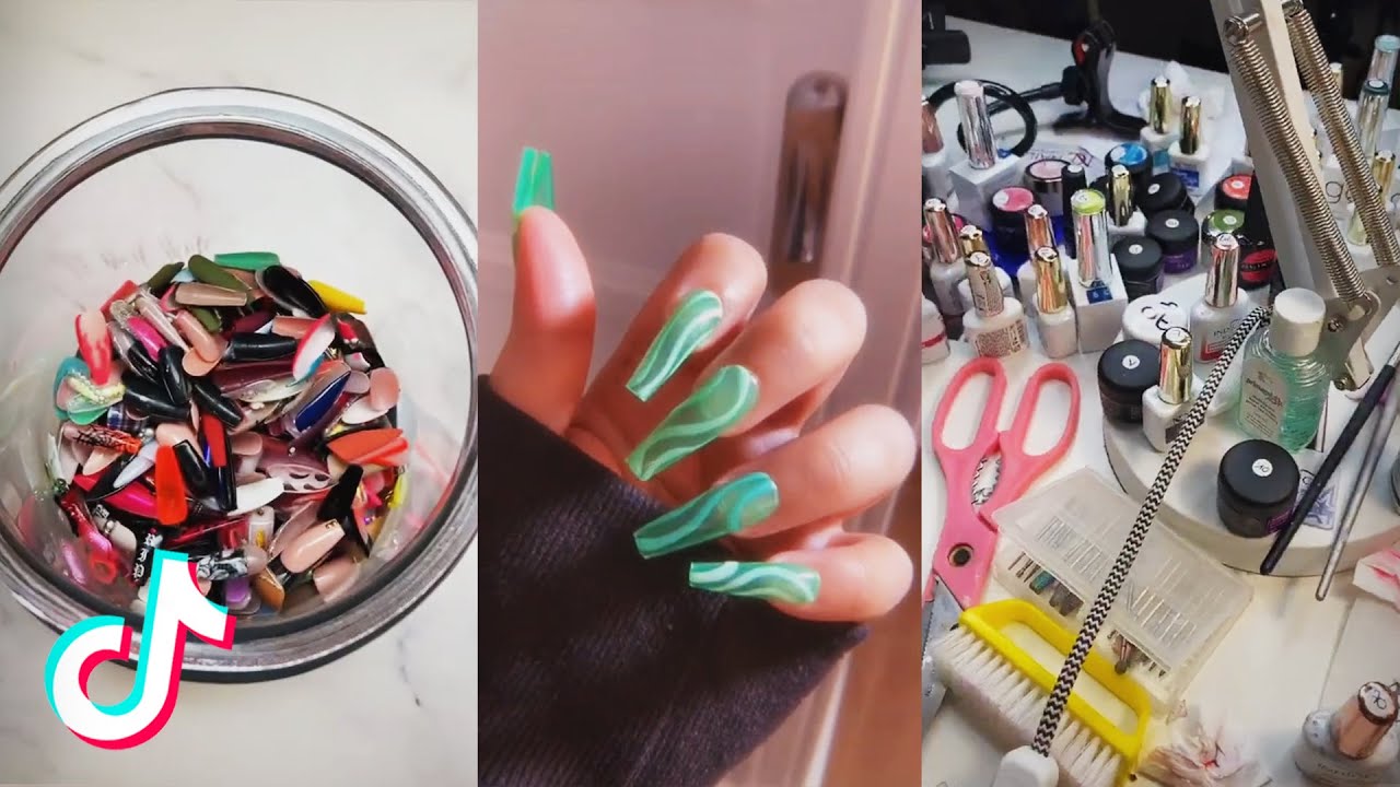 Nails ASMR TikTok Compilation