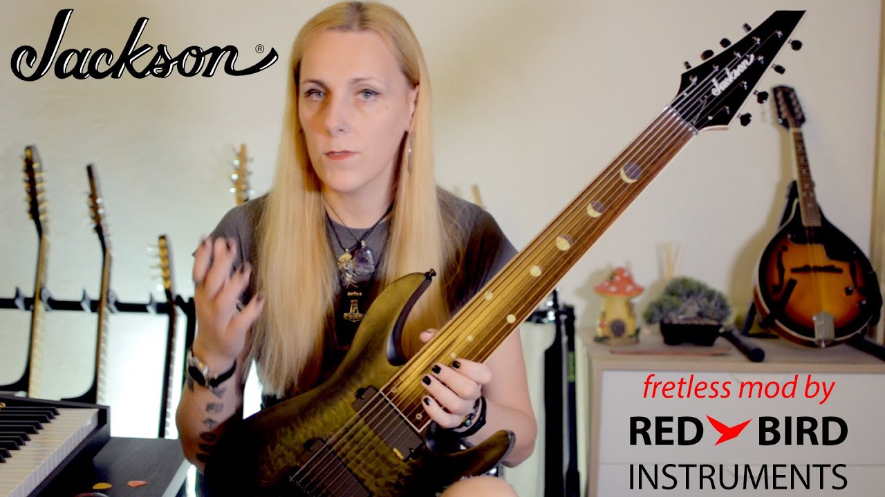 8-String Jackson Fretless Mod by Red Bird Instruments | Review by Alexandra Zerner