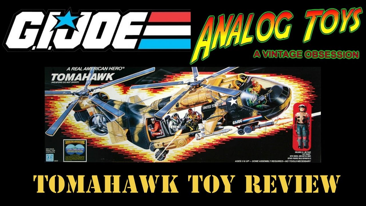 G.I. Joe Tomahawk - Vintage Toy Review - GI Joe: A Real American Hero ARAH