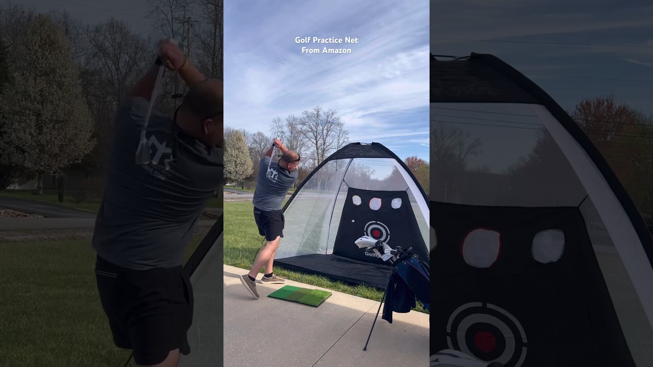 Golf Practice Net From Amazon ⛳️ #lifestyle #shortsvideo #amazon #golf #shorts