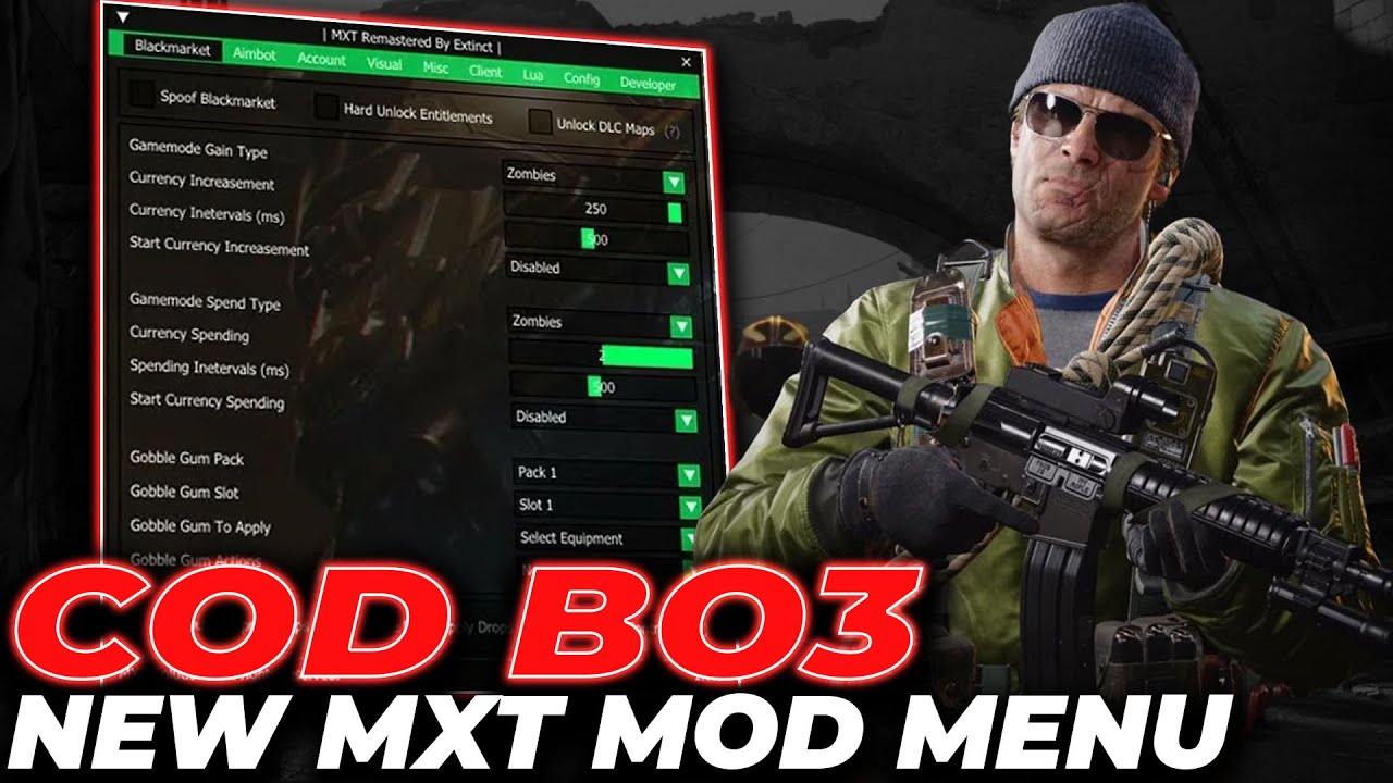 BO3 Mod Menu | MXT Mod Menu BO3 | The ULTIMATE Black Ops 3 MXT Menu Showcase (2025) - Many Features