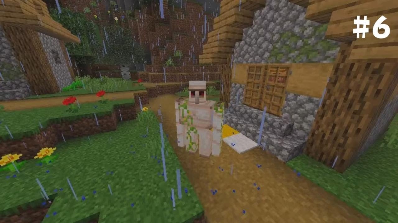 #6 صرت الايرون قولم🔥😍Minecraft 100 Days Hardcore
