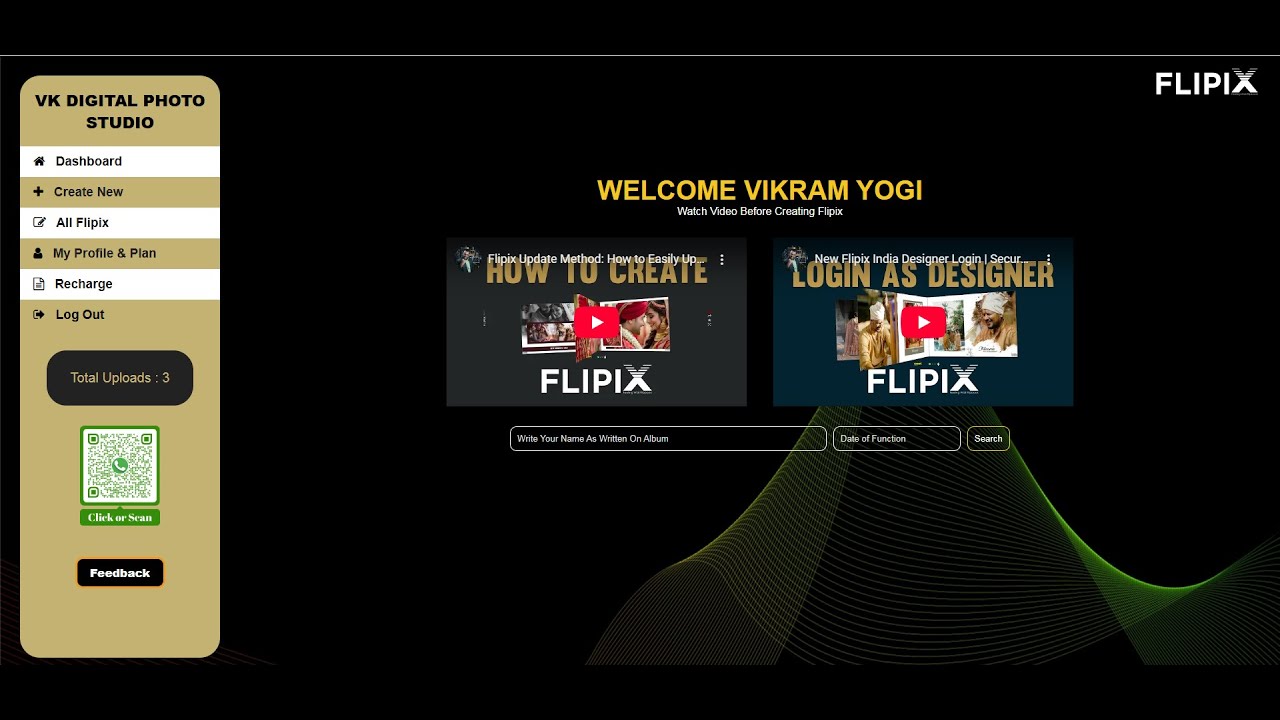 #FLIPIX / Adobe Photoshop/ Online aLbum Dekhne ke Liye