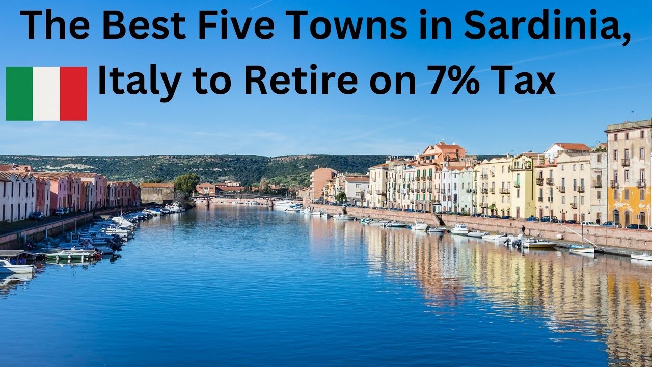 Пять лучших мест на Сардинии, Италия, для выхода на пенсию по налоговой ставке 7%.