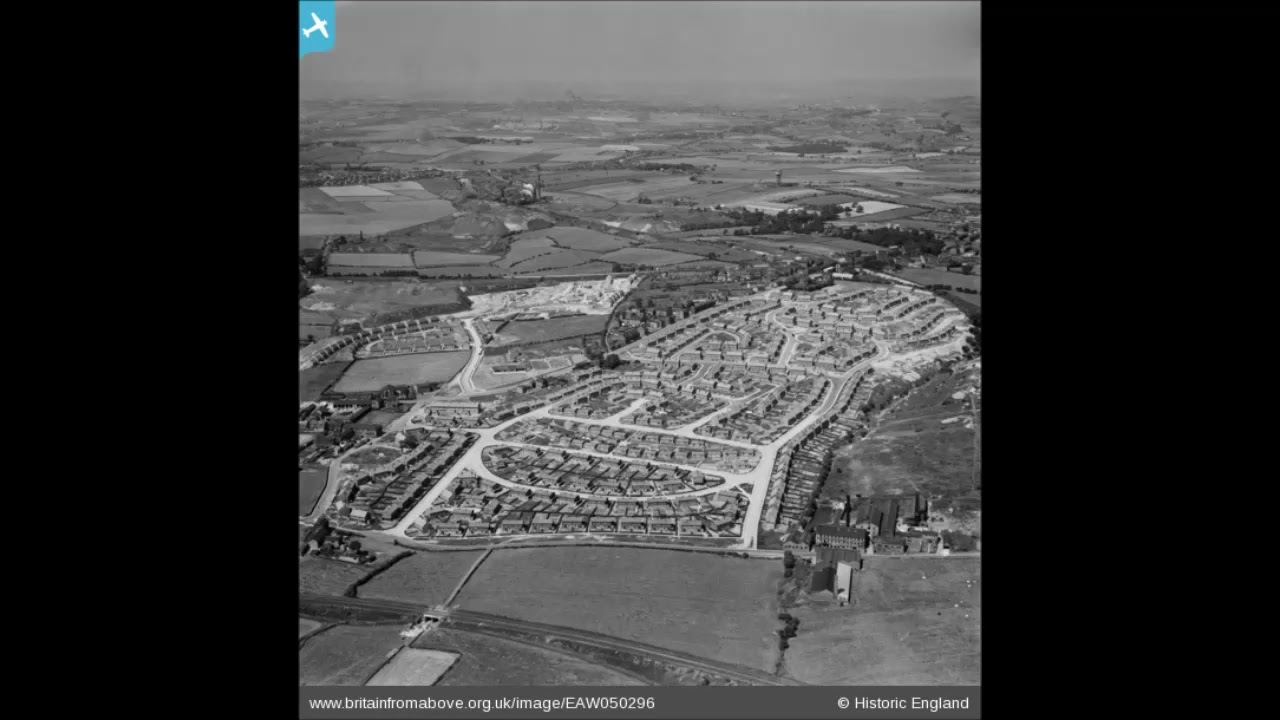 Council estate at Chickenley, Dewsbury, 1953