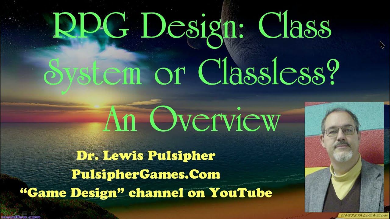 Classless or class-based RPGs - an overview