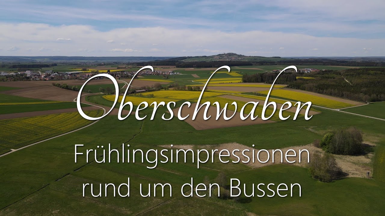 Oberschwaben - Frühlingsimpressionen rund um den Bussen