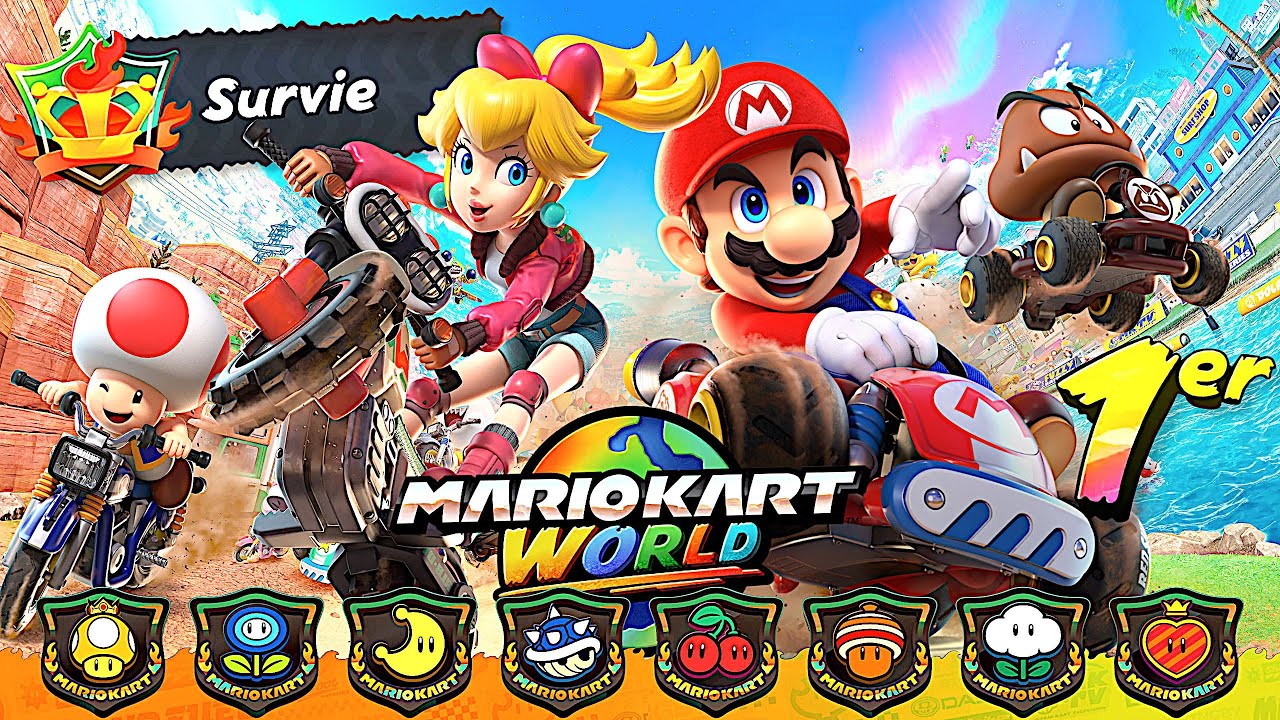 MARIO KART MODE SURVIE : ON RAGE EN LIGNE !