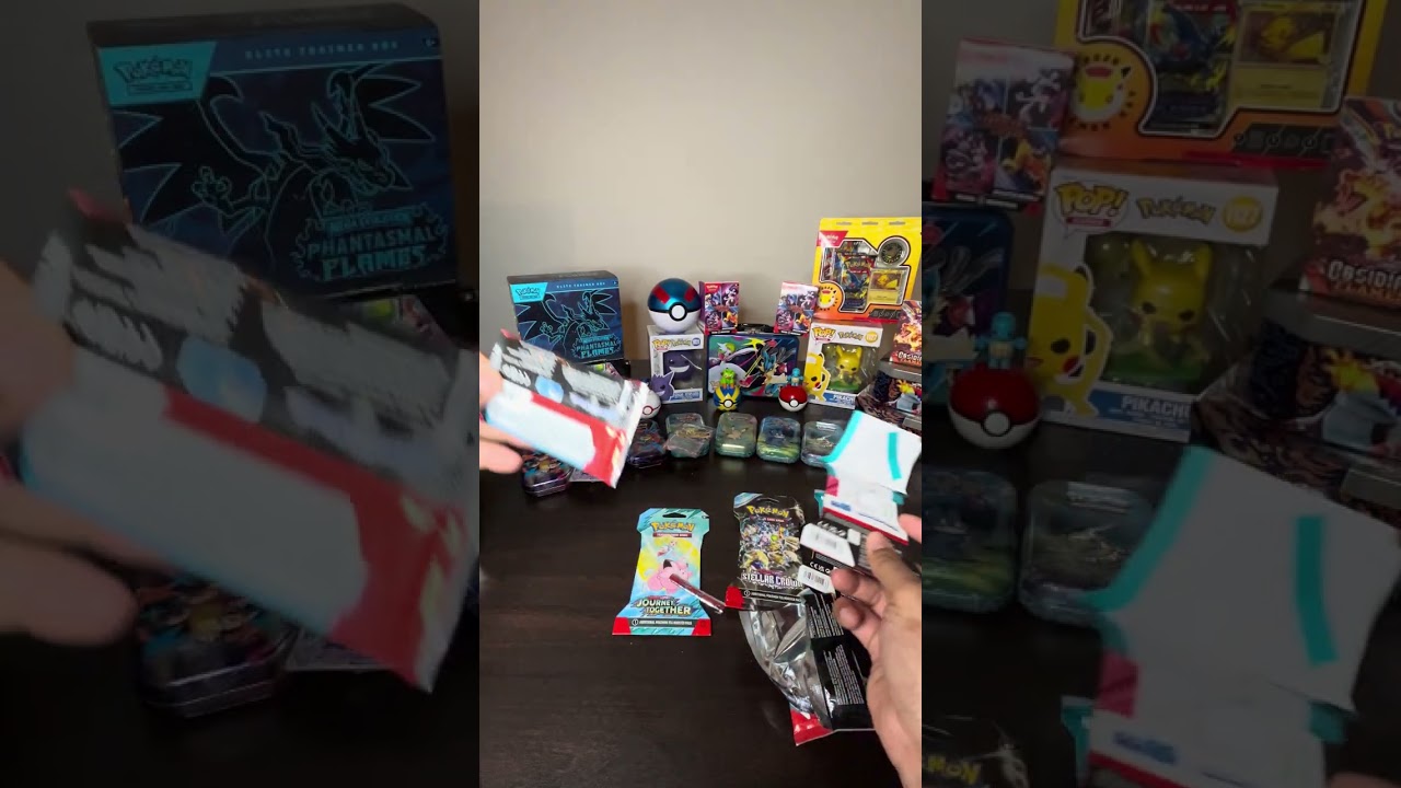 Opened up 5 Sleeved Booster packs 😮‍💨🔥 #pokemon #pokemontcg #pokemoncommunity #pokemoncards 