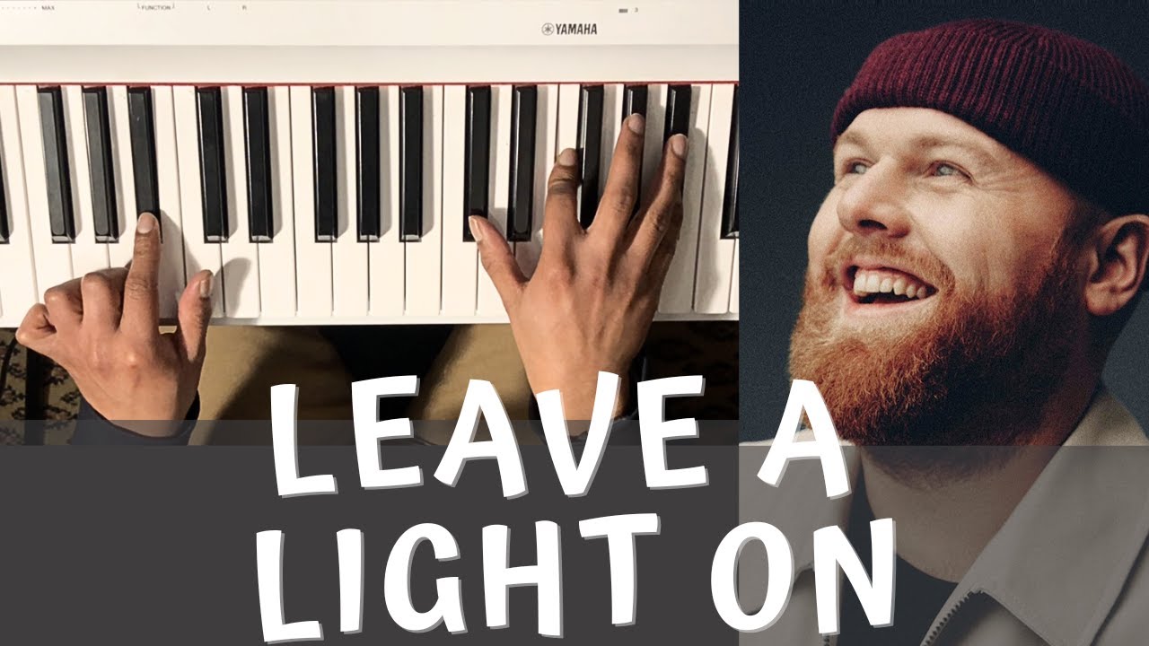 Piano facile // Tom Walker - Leave a Light On (Tutorial)