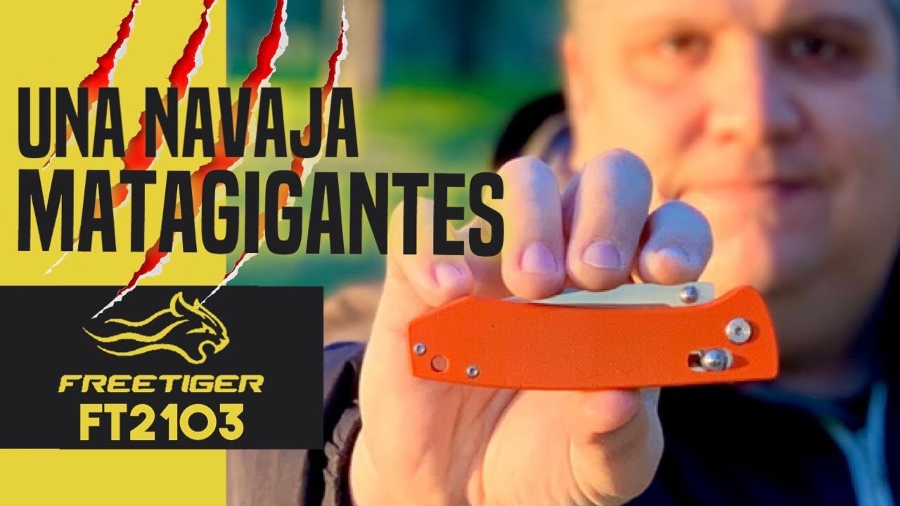 FREETIGER FT2103, ¿una bugout por menos de 30€? Revisión EDC4K