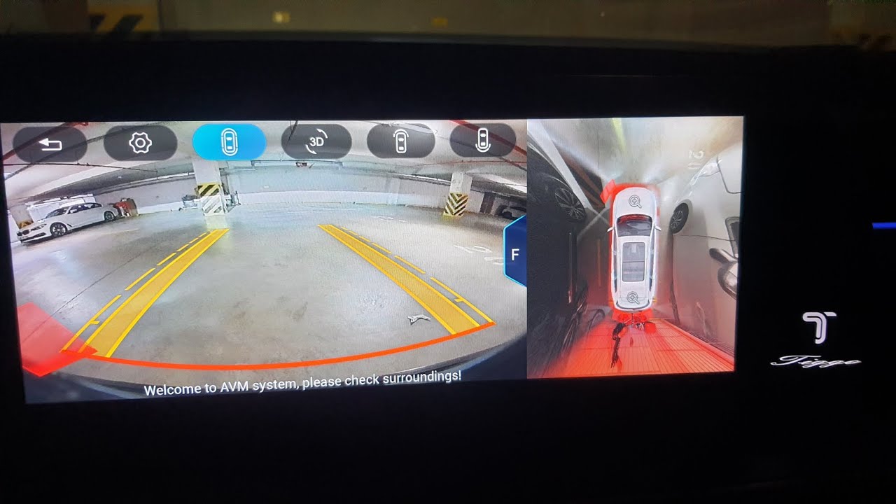 Çevresel Görüş Sistemi (540 Kamera) Chery Toggo Pro 8 Avantgarde