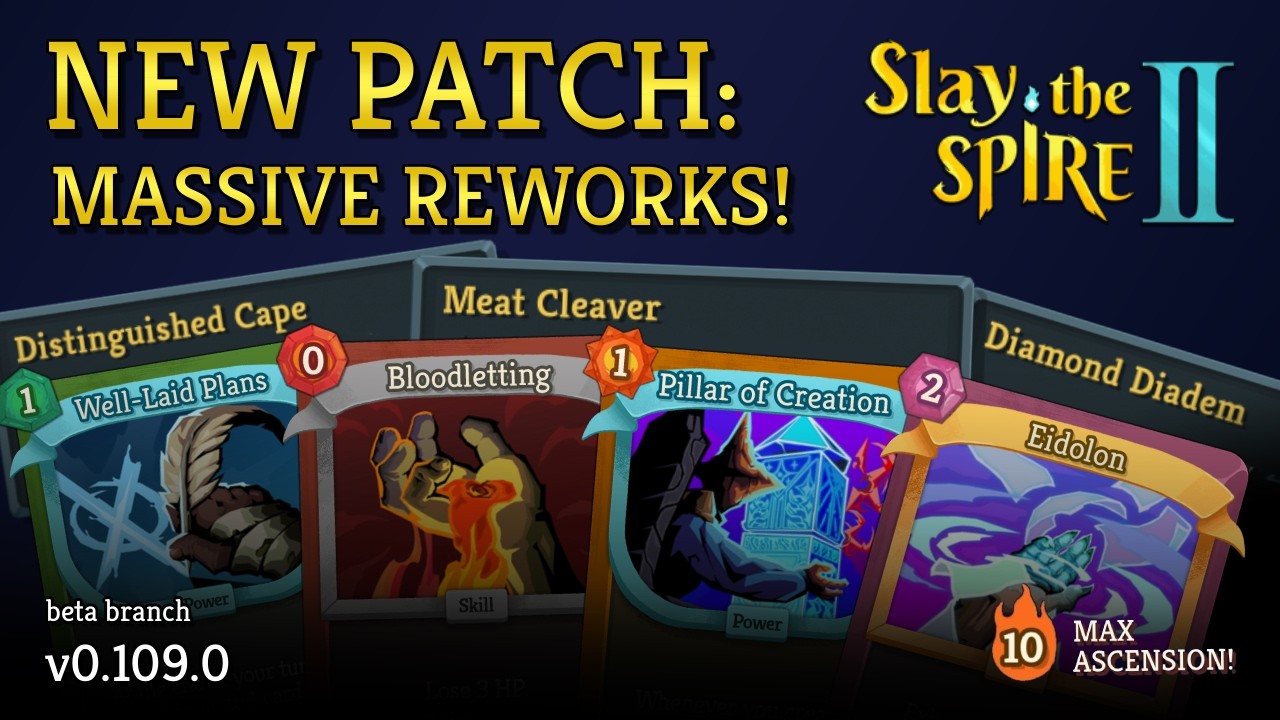 The MEGA NERF patch?? | Spire 2 Patch Rundown V0.109.0