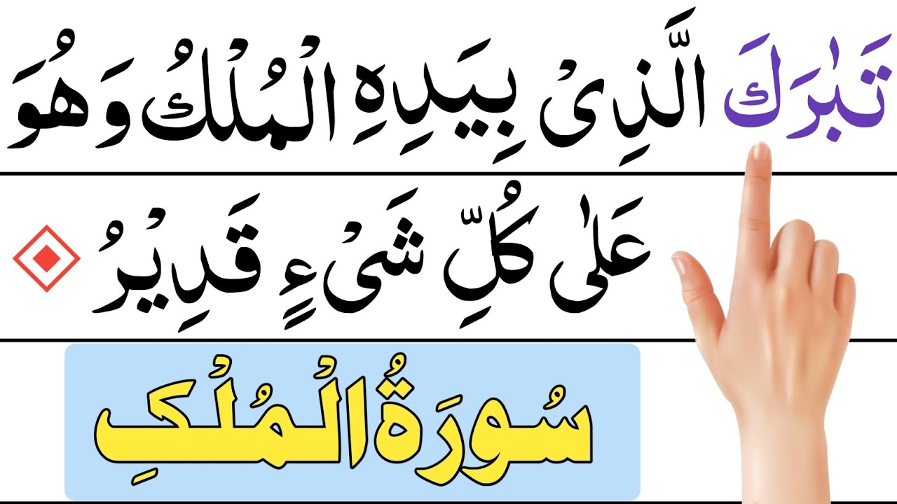 Surah mulk | mulk surah | surah al mulk | surah mulk beautiful recitation.Ahmed Rayees.