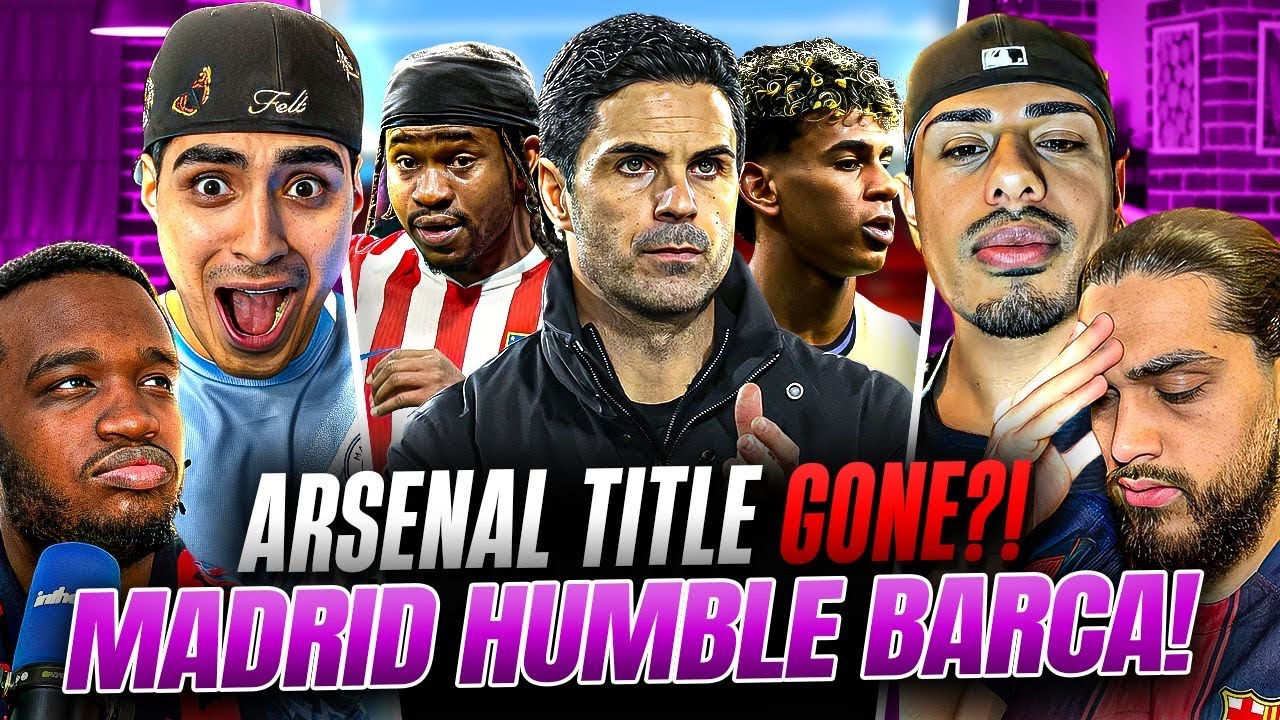 Arsenal Title Gone?! + Atletico Madrid HUMBLE Barcelona | Premier League Round Up 26