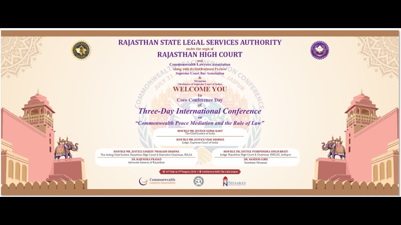 RSLSA Day -2 | Three-Day International Conference | Commonwealth Peace Mediation and the Rule of Law