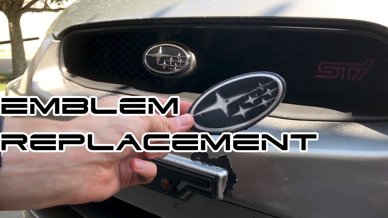 How to Remove/Replace Emblems from your Vehicle