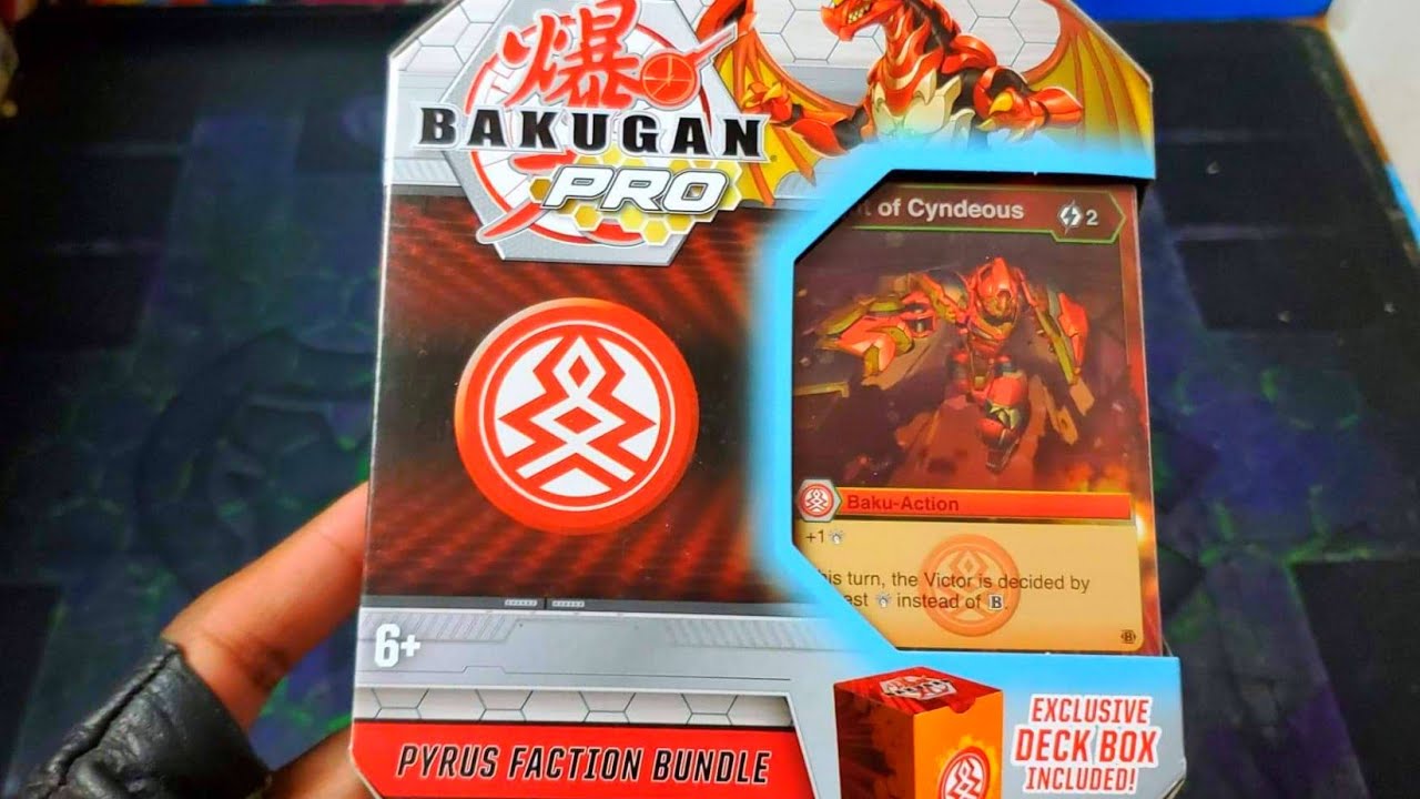 NEW BAKUGAN PRO PYRUS FACTION BUNDLE UNBOXING!