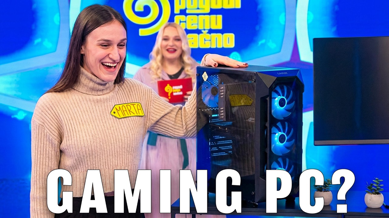 Da Li Će Marta Osvojiti Gaming PC | Pogodi Cenu Tačno
