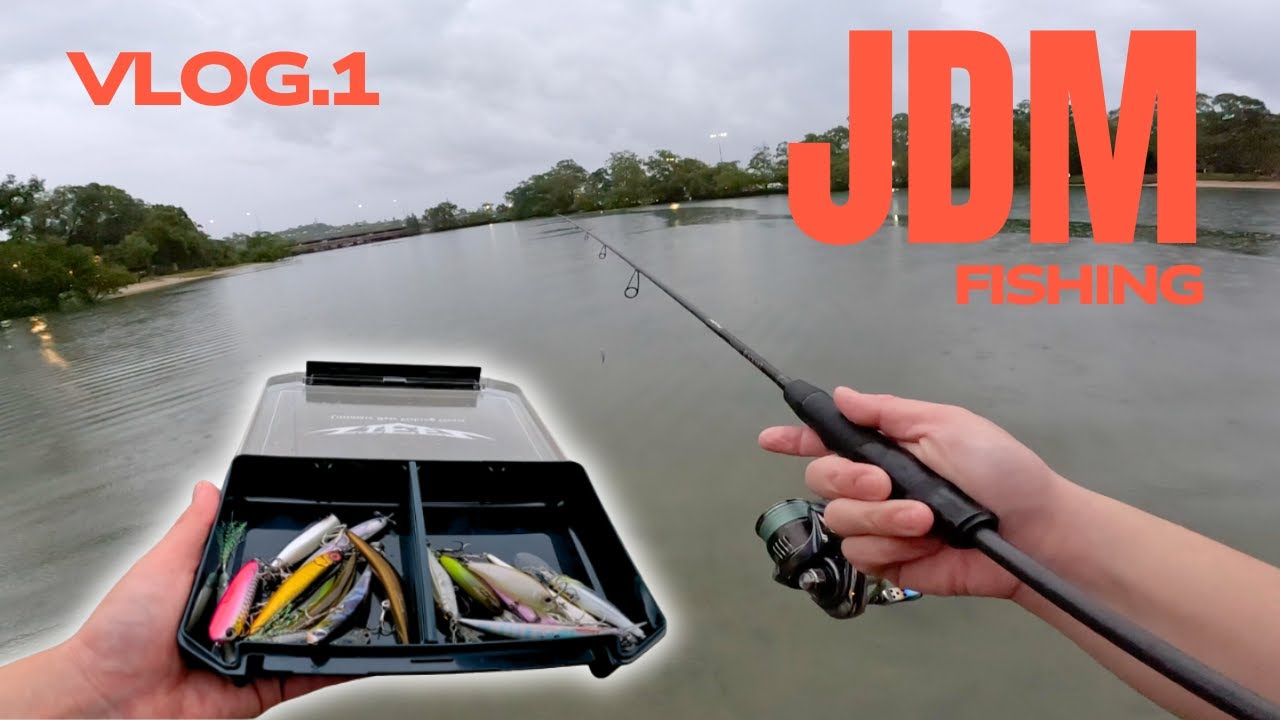 JDM light tackle fishing in the rain!