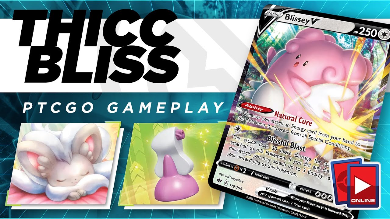 You Are NOT KOing Blissey V - PTCGO (Chilling Reign)