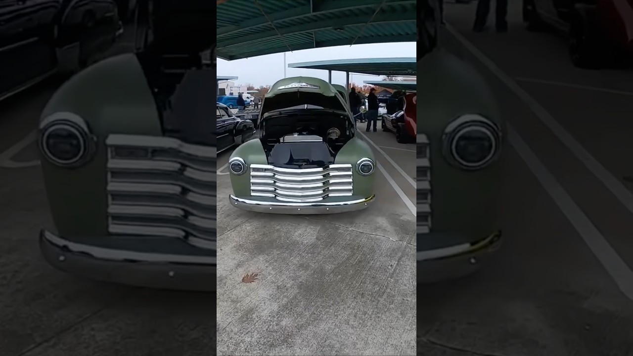 Chevy 3100 @ Cars n Coffee 