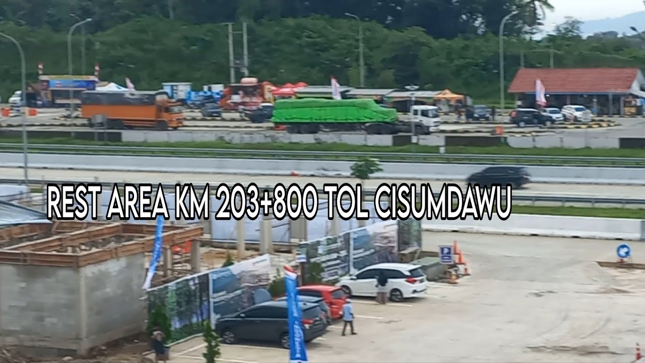 SITUASI TERKINI REST AREA TOL CISUMDAWU MENGHADAPI ARUS MUDIK IDUL FITRI 2026