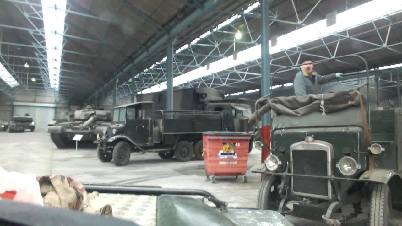 moving old vehicles in reme museum