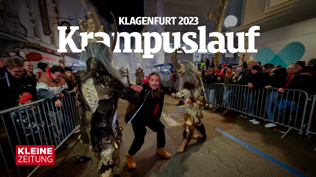 Krampuslauf in Klagenfurt