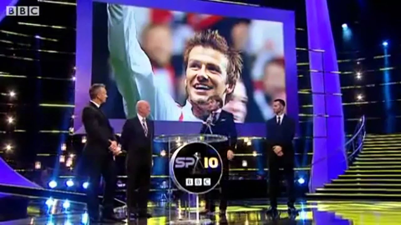 David Beckham Lifetime Achievement Award 2010