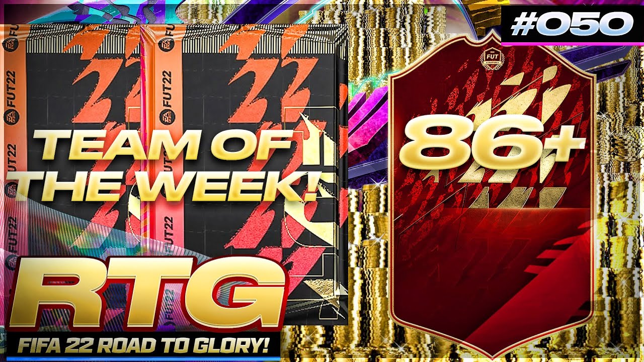 2 TOTW Packs and 86+ Red Player Pick! - FIFA 22 Road to Glory #50