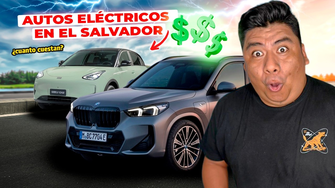 ⚡️LOS NUEVOS CARROS ELÉCTRICOS en EL SALVADOR 🚘* ¿qué tan caros son?*