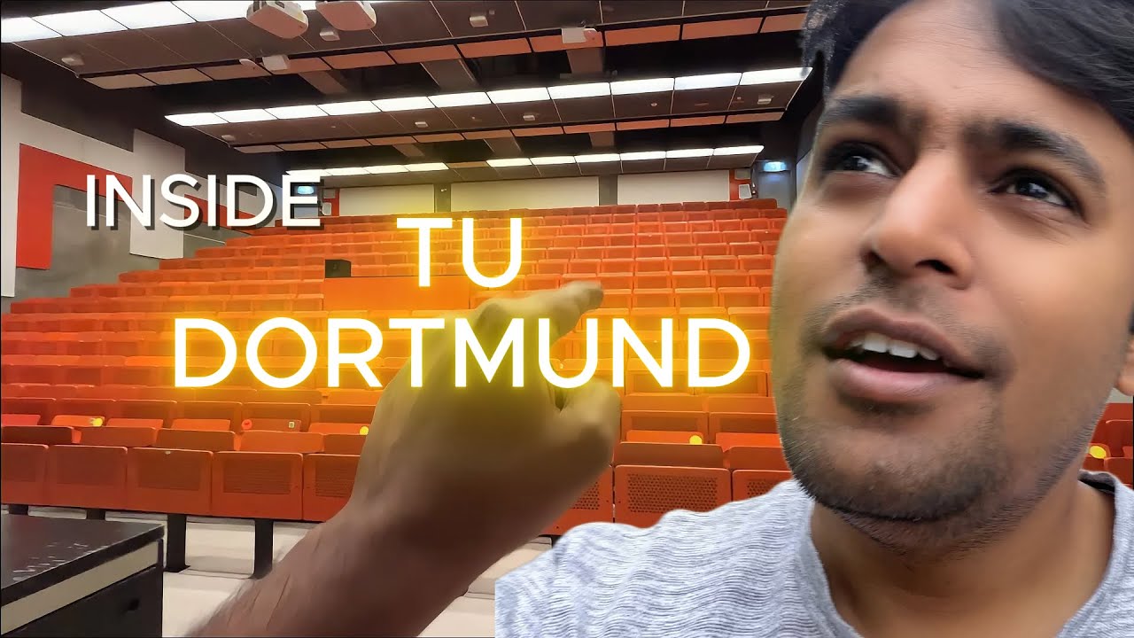 Inside TU Dortmund Tour | Germany Tamil Vlog