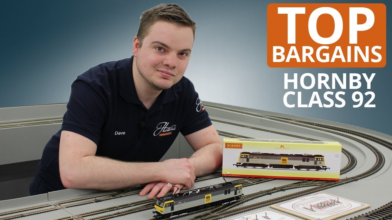 Hornby Class 92 - Hattons Top Bargains