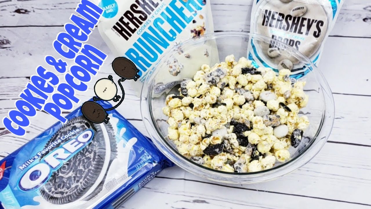 Cookies & Cream Popcorn Tutorial