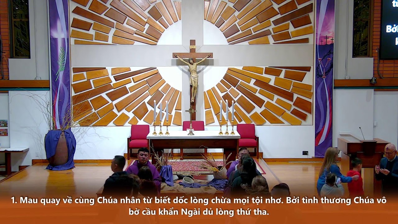 Mùa chay Năm chẵnThứ Tư Thánh Lễ TRO 2/18/26