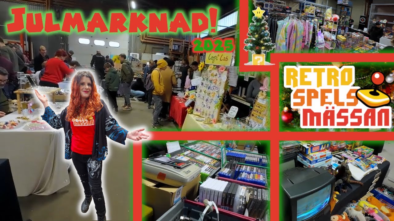 Reportage från julmarknaden 2025