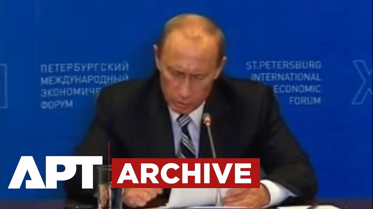 Putin’s First Address at World Economic Forum Russia CEO Roundtable in St. Petersburg | APT